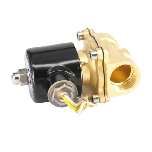 Électrovanne laiton normalement fermée AC24V avec bobine robuste