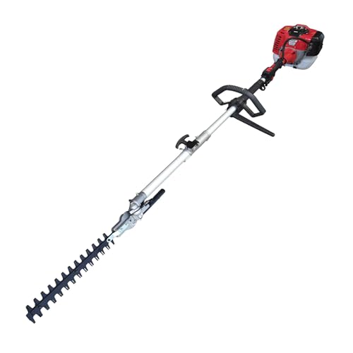 Synergy Cortasetos Gasolina 65CC 4,9CV – Cortasetos de 44 cm, orientable 45º para recortar los setos tanto por la parte superior como lateralmente