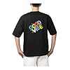 Sparrow Outfit Men’s Oversized T-Shirt | Terry Cotton 240 GSM Fabric Casual Round Neck Half Sleeve Tshirt for Men | Graphic Printed Relaxed Fit Tee for Sports Gym Outdoor Activities