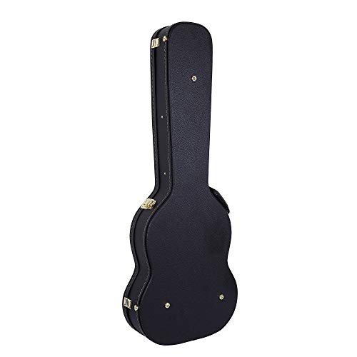 Image of Crossrock Hardshell Arch Top wood case fits SG Electric Guitars-Black(CRW600SGBK)