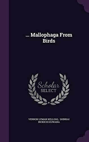 ... Mallophaga From Birds 1342807650 Book Cover