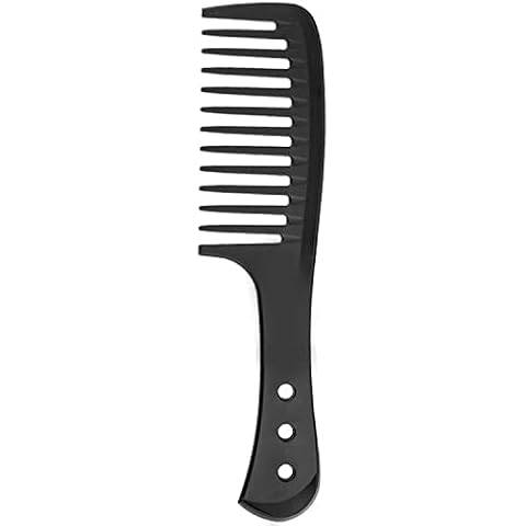 Wide Tooth Comb,Hair comb,Large Hair Detangling Comb, Wide Tooth Comb Hairdressing Hair Styling Comb Designed for Curly Hair or Long Wet Hair Cover