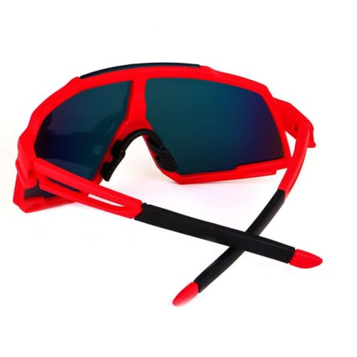 Image of Sports Sunglasses for Men & Women | UV400 Protective Shield Lens | Lightweight Cycling Glasses for Running, Cricket, Bike Riding, Driving, Baseball, Fishing & Outdoor Sports