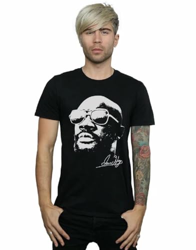 WEIZHINA Isaac Hayes Men's Cool White T-Shirt 3XL