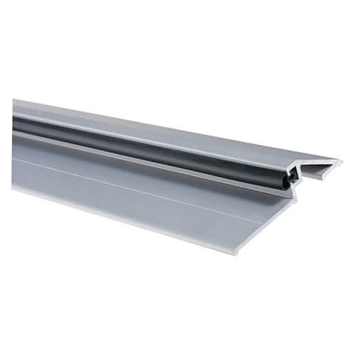 Seuil alu pour porte extérieure - 4 m - Rivinox 4113 - Vachette