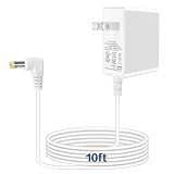 EGK 10Ft AC Adapter for Omron Blood Pressure Monitor (All Series), 6V Hem-ADPTW5 USA UL Listed Charger Replacement, 3M Power Cord