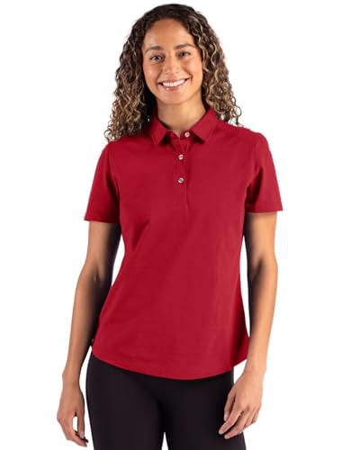 Cutter & Buck Advantage Refresh Epic Confidence Recycled Womens Tri-Blend Pique Polo