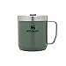 Stanley Classic Legendary Camp Mug 0.35L - Mantiene 1.5 Ore Caldo - 3 Ore Freddo - Lavabile In Lavastoviglie - Senza BPA - Termos Da Caffè - Bicchiere Termico Da Campeggio - Hammertone Green immagine