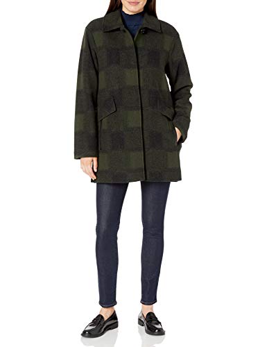 Pendleton Outerwear Women's Mercer Island, Iconic Pendleton Olive Buffalo Ombre, M