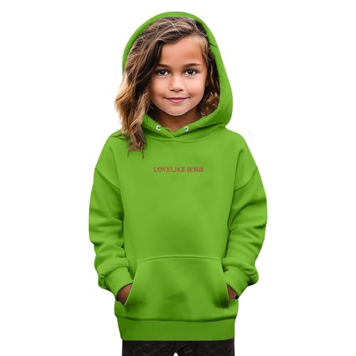 Hoodie Cute Girls Sweatshirt Hoodie Fall Loose Letter Print Shirts Long Sleeve Winter Sweater With Pocket 3-14 Years2