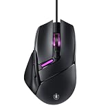 Uineer Wired Gaming Mouse, 7200 DPI, 6 Programmable Buttons, RGB Lighting