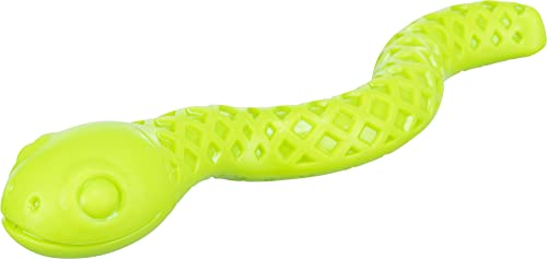 TRIXIE Snack Snake for Dogs - interactive dog toy that can be filled with snacks and pastes for playful snacking fun - 27 cm - 34931