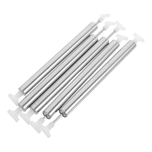 ROPCVAX 5Pcs Stainless Steel Trash Can Damper Replacement Soft Closing Tool for Bidirectional Usability Quiet Operation and Enhanced Safety High Traffic Areas