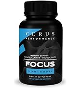 Cerus Performance Focus Nootropic Supplement - Enhances Mental Clarity, Boosts Memory &amp; Cognitive...