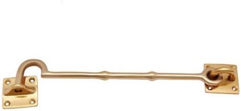 Adonai Hardware 11" Brass Designer Cabin Hook (Polish Lacquered) (Supplied as 2 Pieces per Pack)