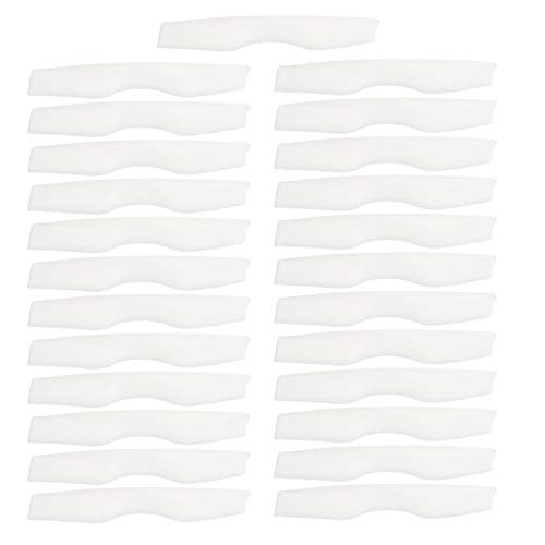 EXCEART 50Pcs Almofada de Tiras da Ponte Do Nariz Almofada de Silicone da Almofada da Ponte Do Nariz