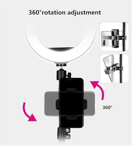 Lampe Circulaire LED Multifonctionnelle Contre Ombre Visage