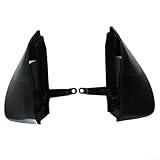 Lot de 2 capuchons de rétroviseur latéraux, 735424456 735424457 - Capuchon de rétroviseur extérieur gauche et droit compatible avec Fiat Ducato pour Jumper et Boxer (2006-up)
