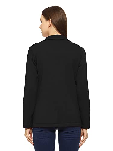 Image of ROARERS WOMEN REGULAR LENGTH POLY FLEECE SOLID COAT
