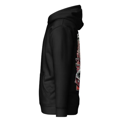 Black RX7 hoodie for JDM Fans Japanese Tuner Car Drift Street Race Culture Graphic Pullover2