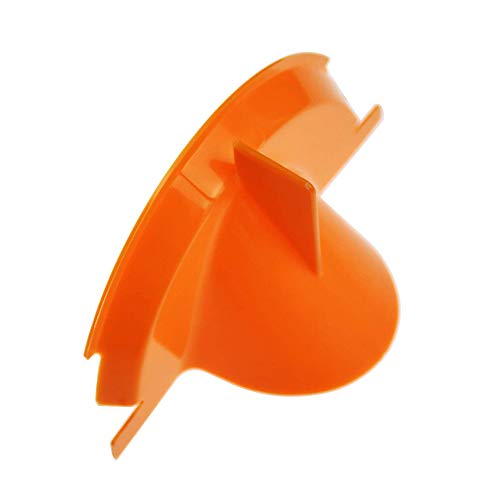 Yorten Funil de enchimento de óleo primário de plástico de carcaça de motocicleta compatível com mod