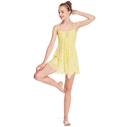 yellow lyrical costume