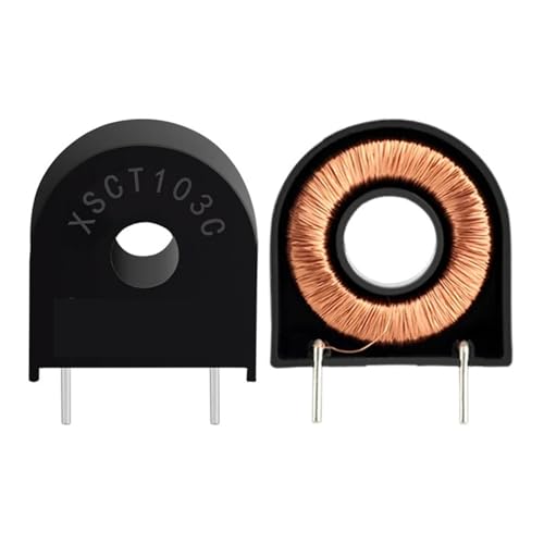 Mini transformador de corriente XSCT103C de precisión, sensor de corriente monofásico, 10 uds 3