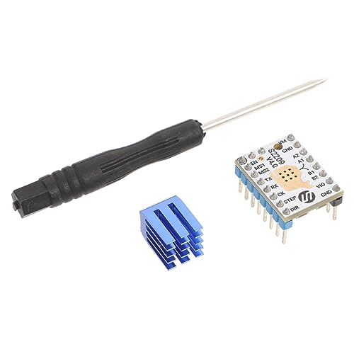 NAMOARLY Stepping Motor Driver for 3D Printer Tmc2209 V4.0 2. Peak Silent Efficient