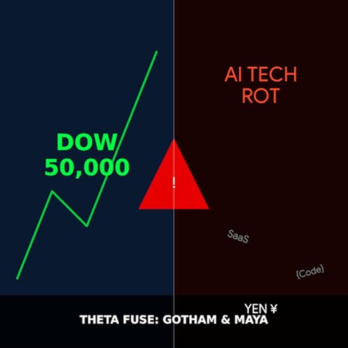 Dow 50,000 Milestone vs. The AI Software Meltdown (What to Watch This Week)