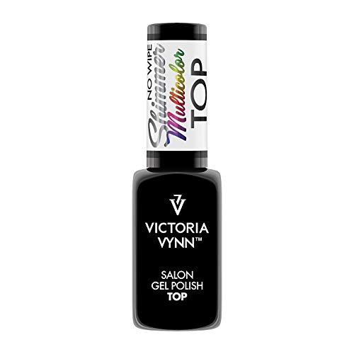 Victoria Vynn Top Shimmer No Wipe UV Led Gel Polish Nails Soak Off 8ml MULTICOLOUR