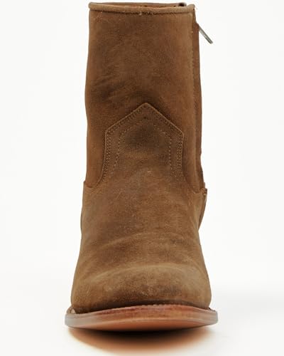 Men's 8" Pancho Roughout Zipper Western Boot Round Toe - Bmssp23l34