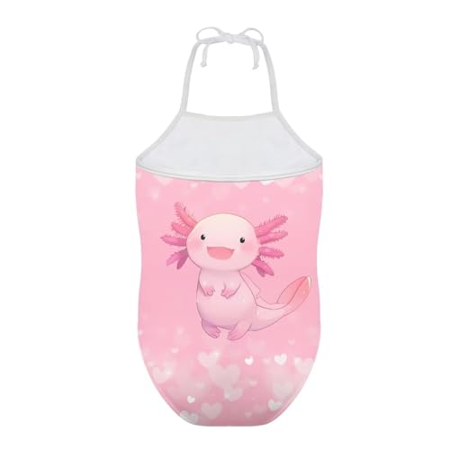Image of Girls One Piece Swimsuit Summer Quick Dry Beach Sport Bathing Suit Halter Strap 1-10 Little Kids Toddler Swimwear