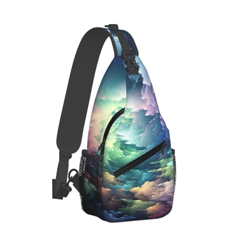 Sling Bag para mujeres y hombres color negro miniatura 7