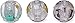 Bakugan Starter Pack 3-Pack, Diamond Pegatrix Ultra, Armored Alliance Collectible Action Figures