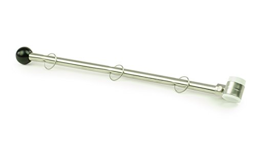 Flaggenstock für Reling Edelstahl 40 cm für 22-25 mm Rohre