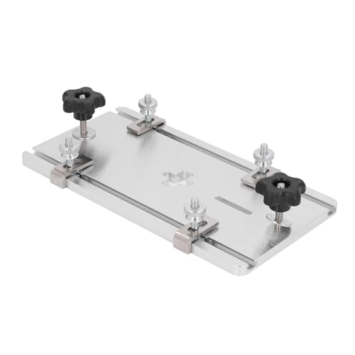Jig Saw Insert Plate Jig Saw Flip Board Electric Jig Saw Flip Board Aluminum Alloy Router Table Insert Plate for Woodworking - Image 3