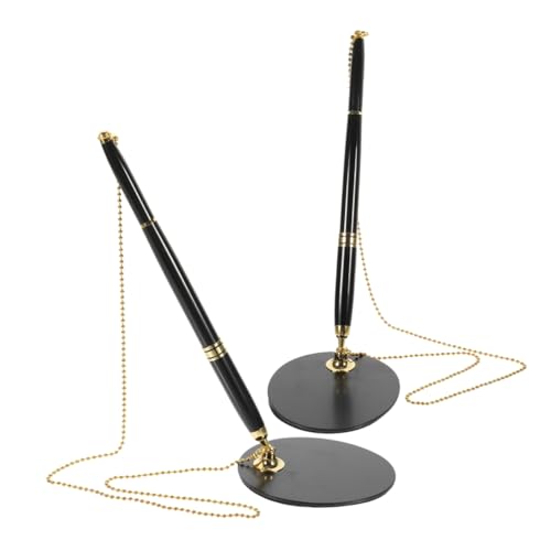 Lurrose A15L623UFCCU809Z 2 Stück Zählerstifte Schwarz Gold