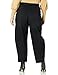 The Drop Women's Zoe Balloon Leg Shape High-Rise Jean, Jet Black, 28