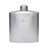 Boundless Voyage チタン ボトル 水筒 スキットル ヒップフラスコ 1400ml 軽量 頑丈 錆びない おしゃれ スキットル ウイスキー入れ ソロキャンプ バーベキュー アウトドアキャンプ用品 収納袋付き Ti3008D (結晶シルバー)