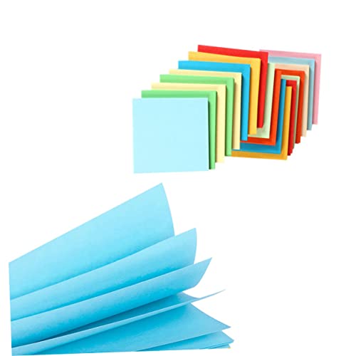 HAPINARY 500 Pçs Papel Colorido Para Crianças Papel De Origami Para Crianças Projetos De Origami Pap