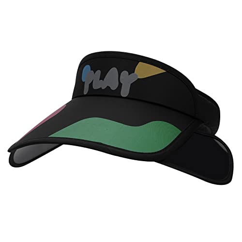 Clakllie Outdoor Sport Hat Ultra-Light Wide Brim Sun Visor for Kids Adjustable Cap for Golf Hiking Summer Beach Cap4