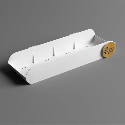Image of RIOMAX Pack of 4 Bathroom Shelf for Wall, Self-Adhesive Bathroom Organiser, Wall Mounted Shelf, Kitchen Storage Racks, Soap Holder (Plastic, 2 Bathroom Shelves+ 2 Soap Holders) (White)
