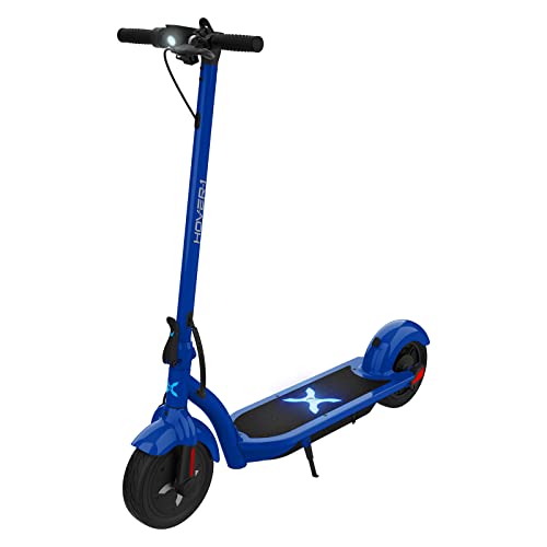 Hover-1 Alpha Electric Scooter | 18MPH, 12M Range, 5HR Charge, LCD Display, 10 Inch High-Grip Tires, 264LB Max Weight, Cert. & Tested - Safe for Kids, Teens & Adults