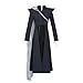 Produktbild Aosida Daenerys Targaryen Kostüm Spiel Königin Perücke Cosplay Halloween Casual Langarm Plissee Kleid Herbst Winter Mutter der Drachen Kette Umhang Voll Anzüge Frauen Mädchen