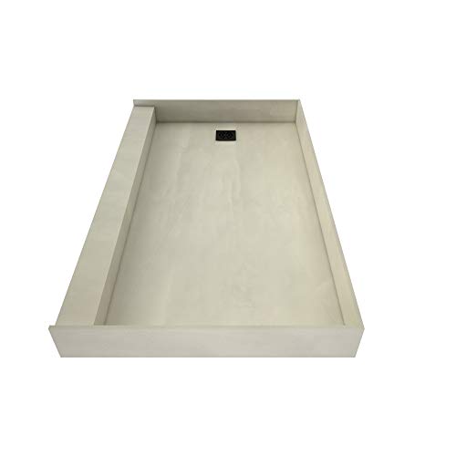Tile Redi B3460L-Scsqmvz Redi Base Shower Pan, 60" W X 34" D, Matte Black #TOP3