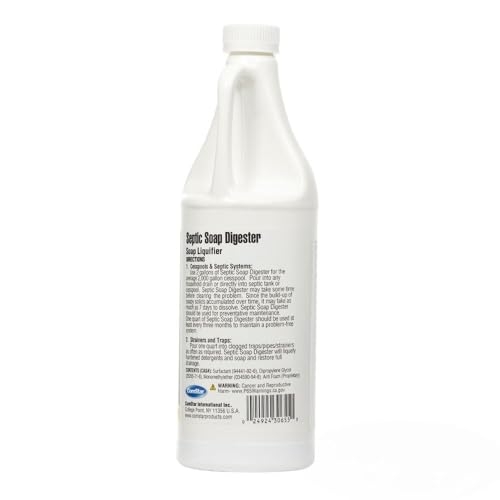 Limpiador rápido para desagües Septic Soap Digester 1 qt miniatura 2