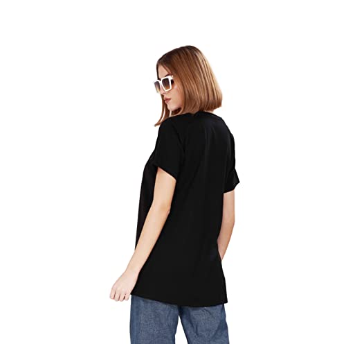 Image of WEET Women Long Length Cotton T-Shirt