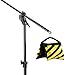 Flashpoint Empty Saddle Sandbag, Water-Resistant Cordura Nylon - (15 lb Capacity, Yellow & Black Stripes)