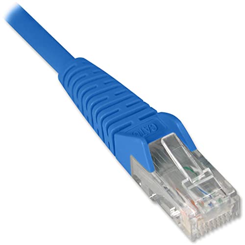 Cable de red Tripp Lite CAT6 14 ft azul miniatura 1