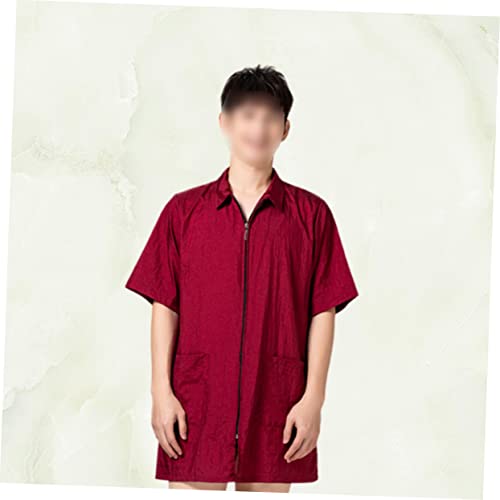 TEHAUX Manto Masculino Roupões De Spa Jaquetas Para Homens Jaquetas De Barbeiro Personalizadas Pano